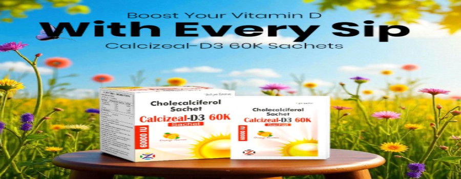Calcizeal D3 60K Sachet