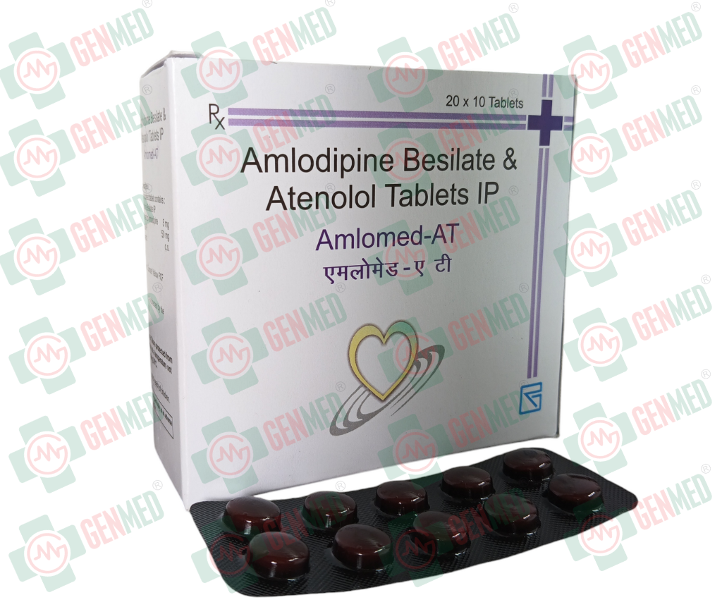 GenMed | Amlomed-AT Tablet (B) | Effective Treatment for Hypertension ...