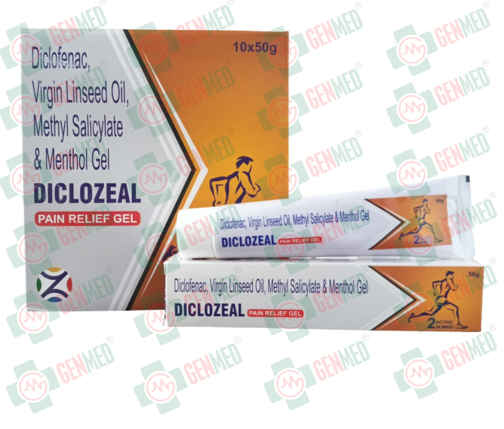 Diclozeal Gel 50 Gm