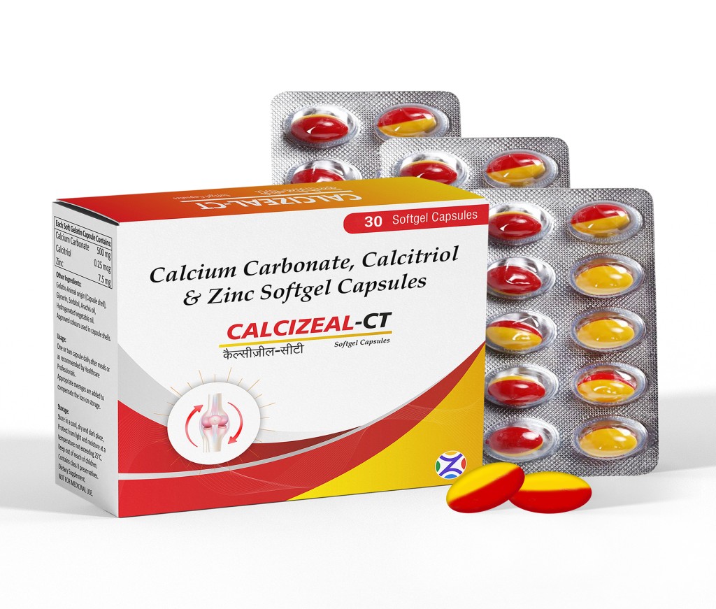 Calcizeal Ct Capsules Pack of 3