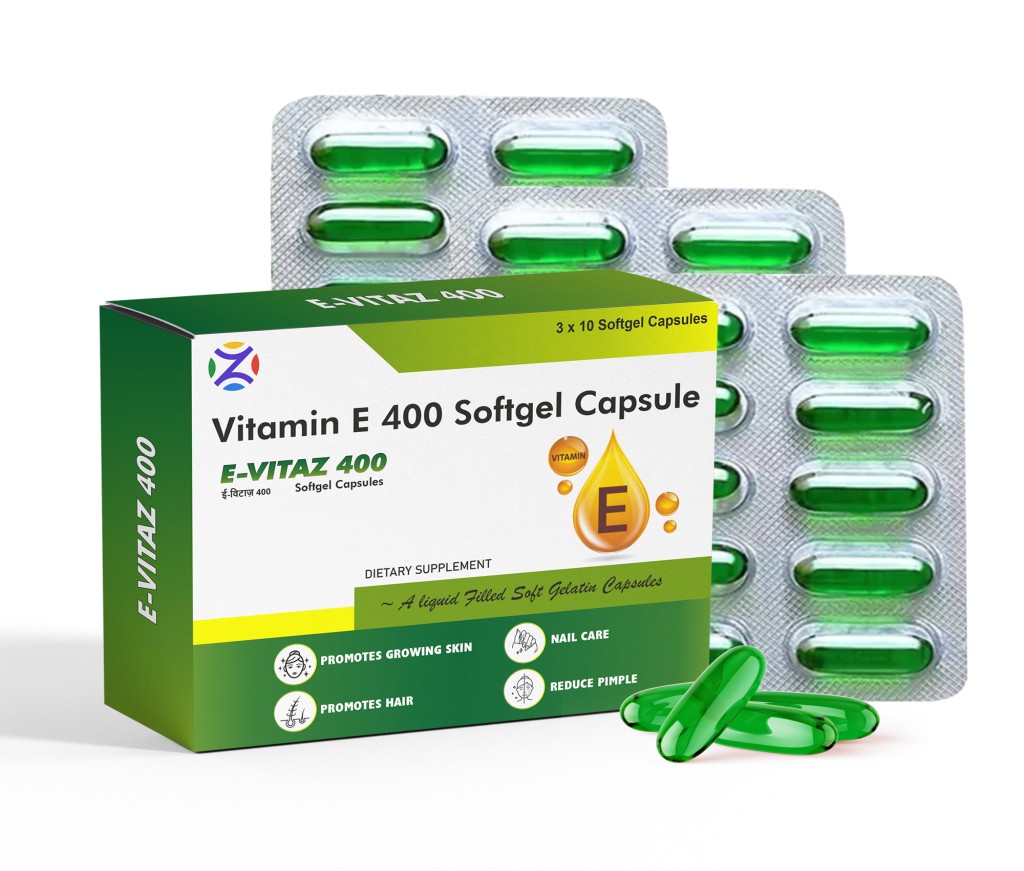 E-Vitaz 400 Capsules Pack of 3