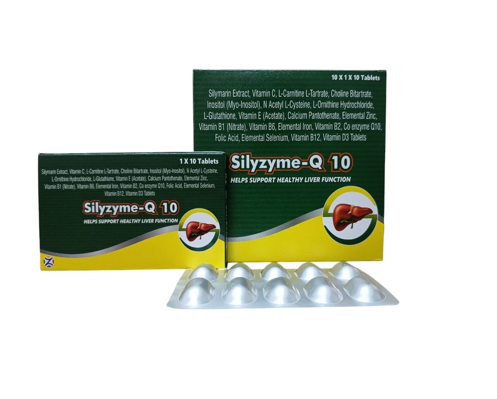 Silyzyme Q 10 Tablet